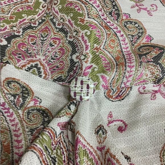 Croscill Window Valance Giulietta 2-Piece Circle Rod Pocket Window Valance - Picture 10 of 10